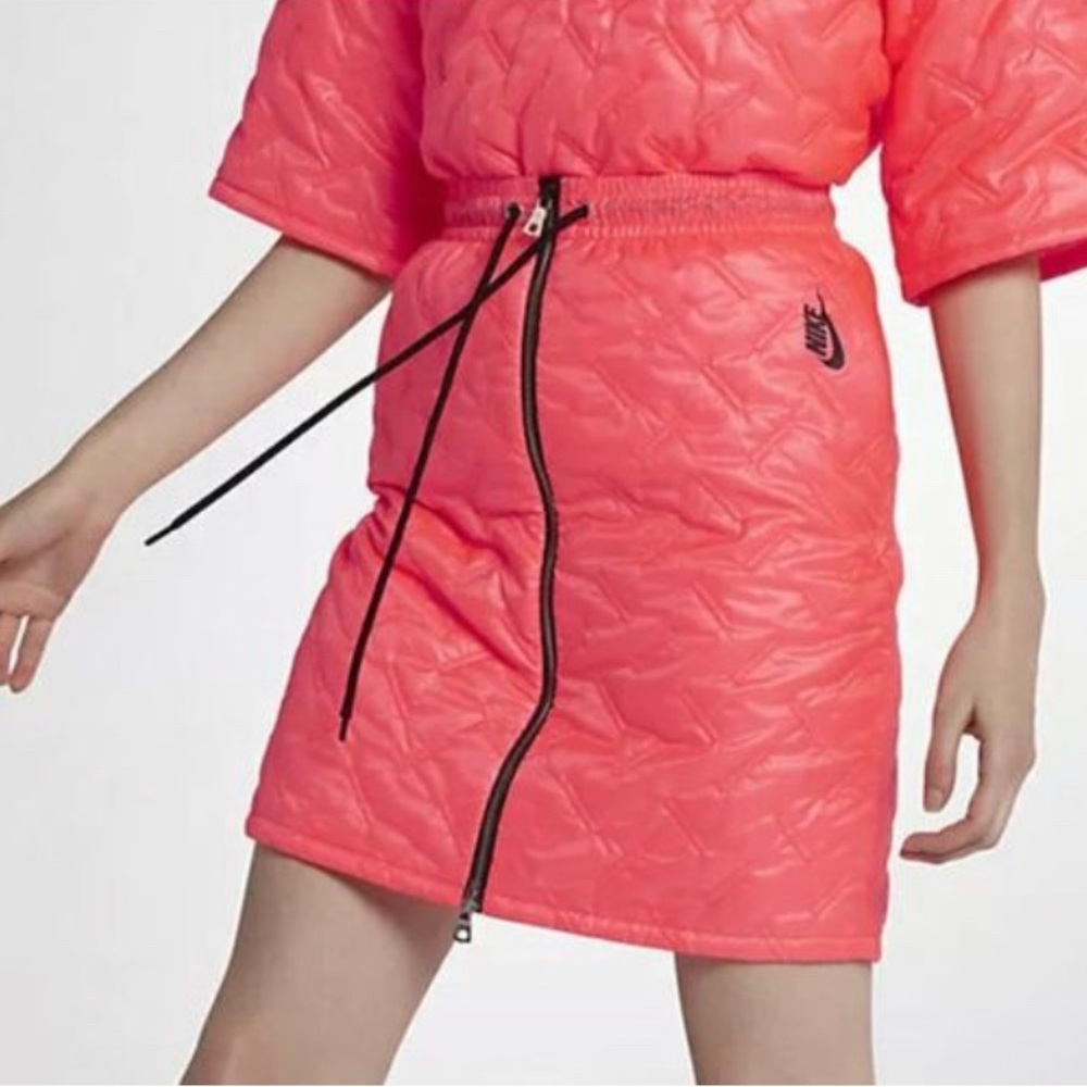 NikeLab Neon Punch Quilted Skirt